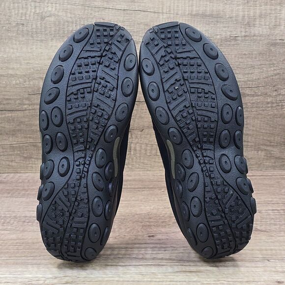 Merrill Jungle Moc Women's Size 8.5 W Black Suede Slip On Shoes (J60826W) NEW - Picture 8 of 9